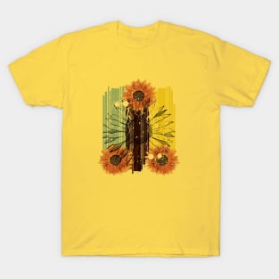 Little Aesthetic Sunflower T-Shirt